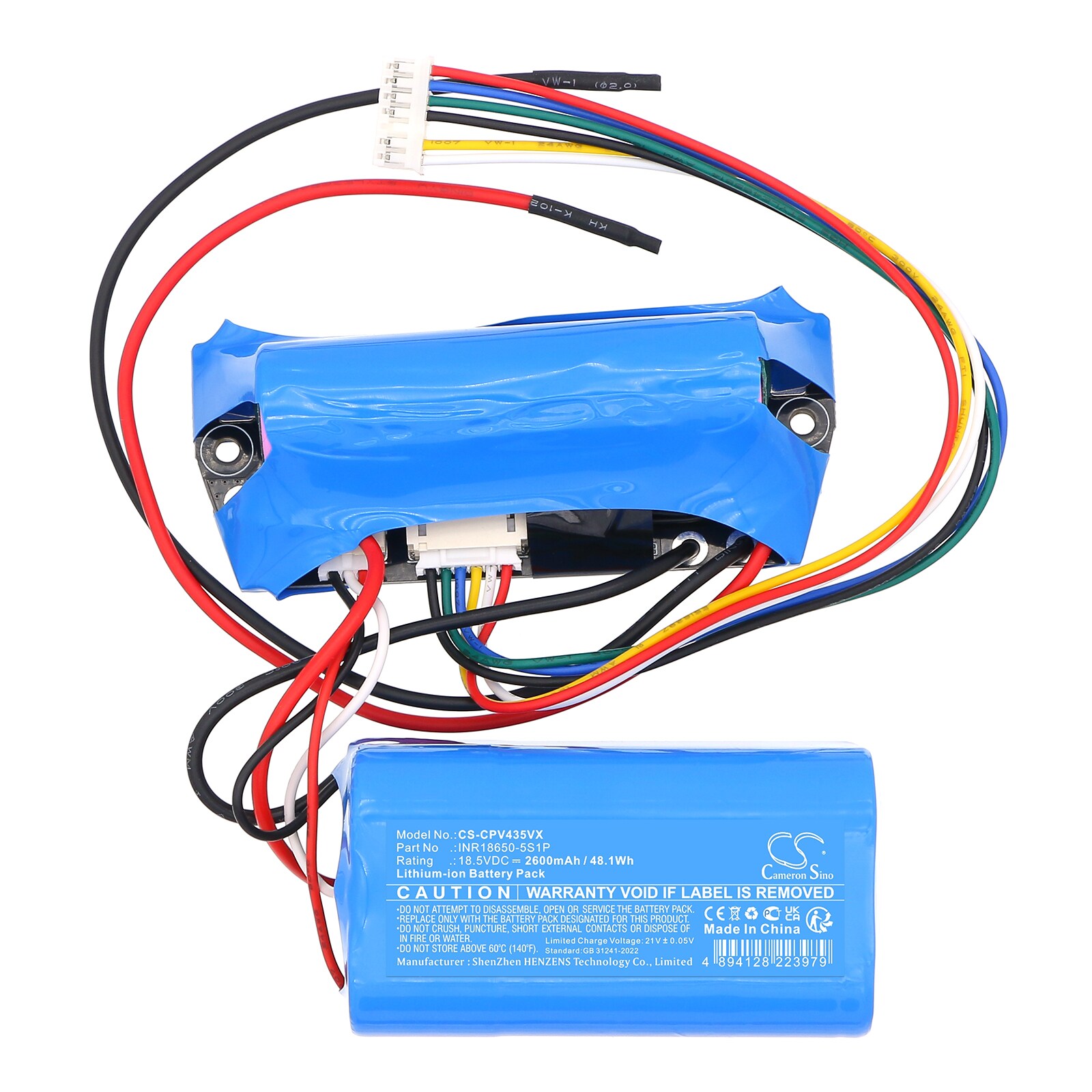 Batteri for vakuum til Concept VP4353, VP4354