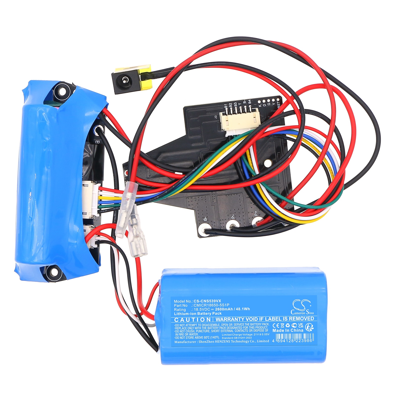 Batteri for støvsuger til Cecotec 05539, Conga Popstar Micro 18,5 V