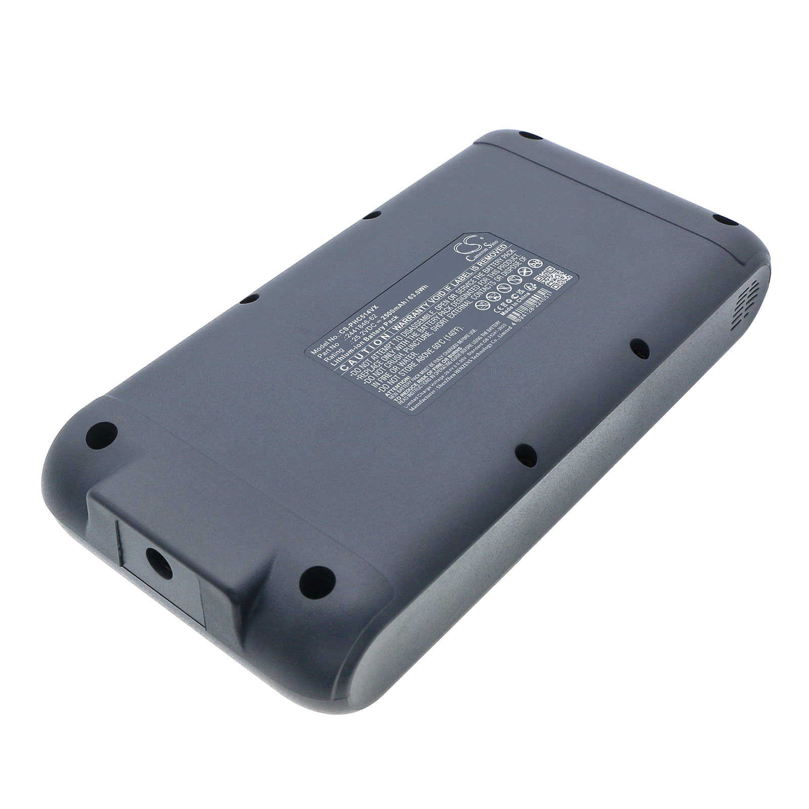 Batteri for vakuum for Philips Aqua Series 5000, Series 5000, Series 9000 etc.