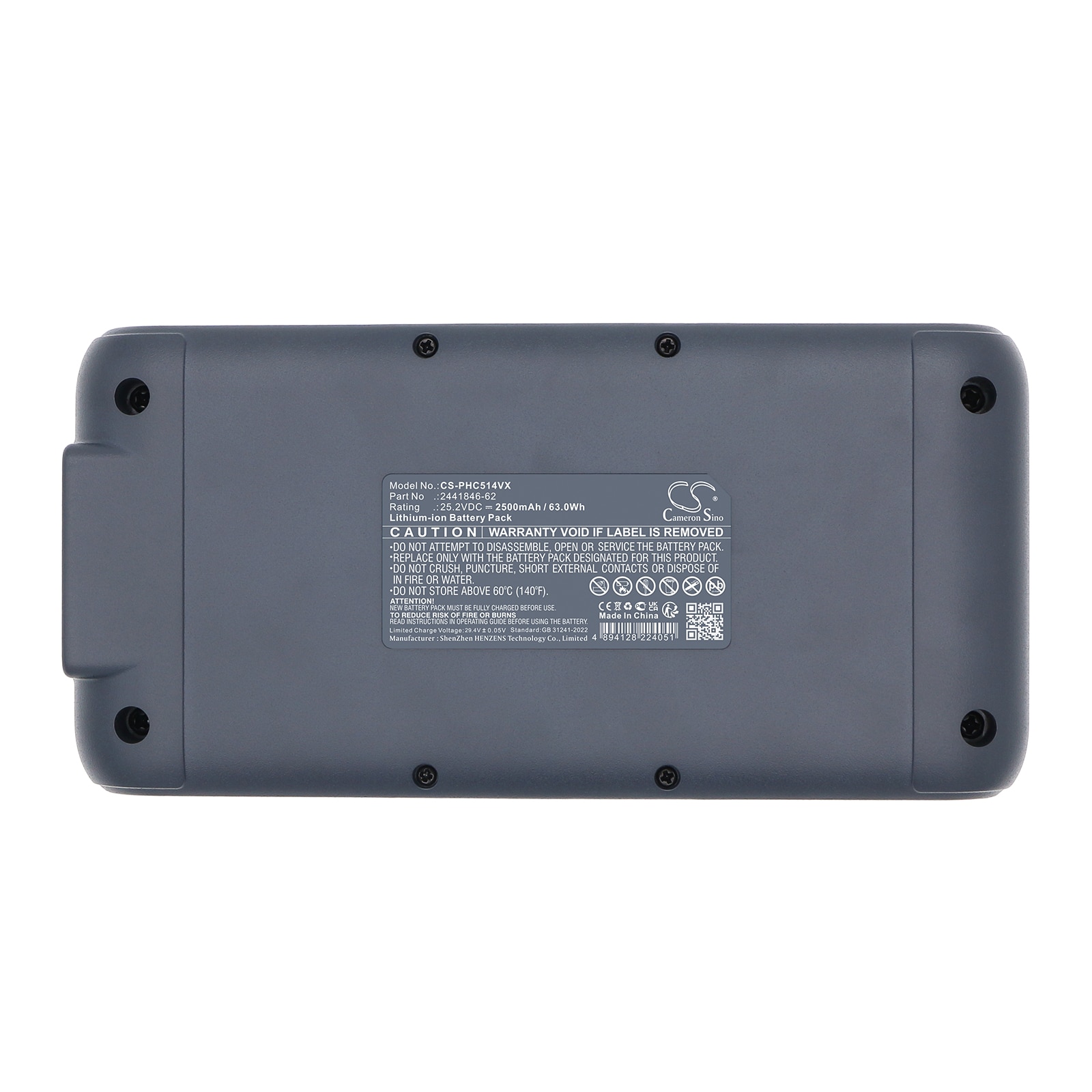 Batteri for vakuum for Philips Aqua Series 5000, Series 5000, Series 9000 etc.