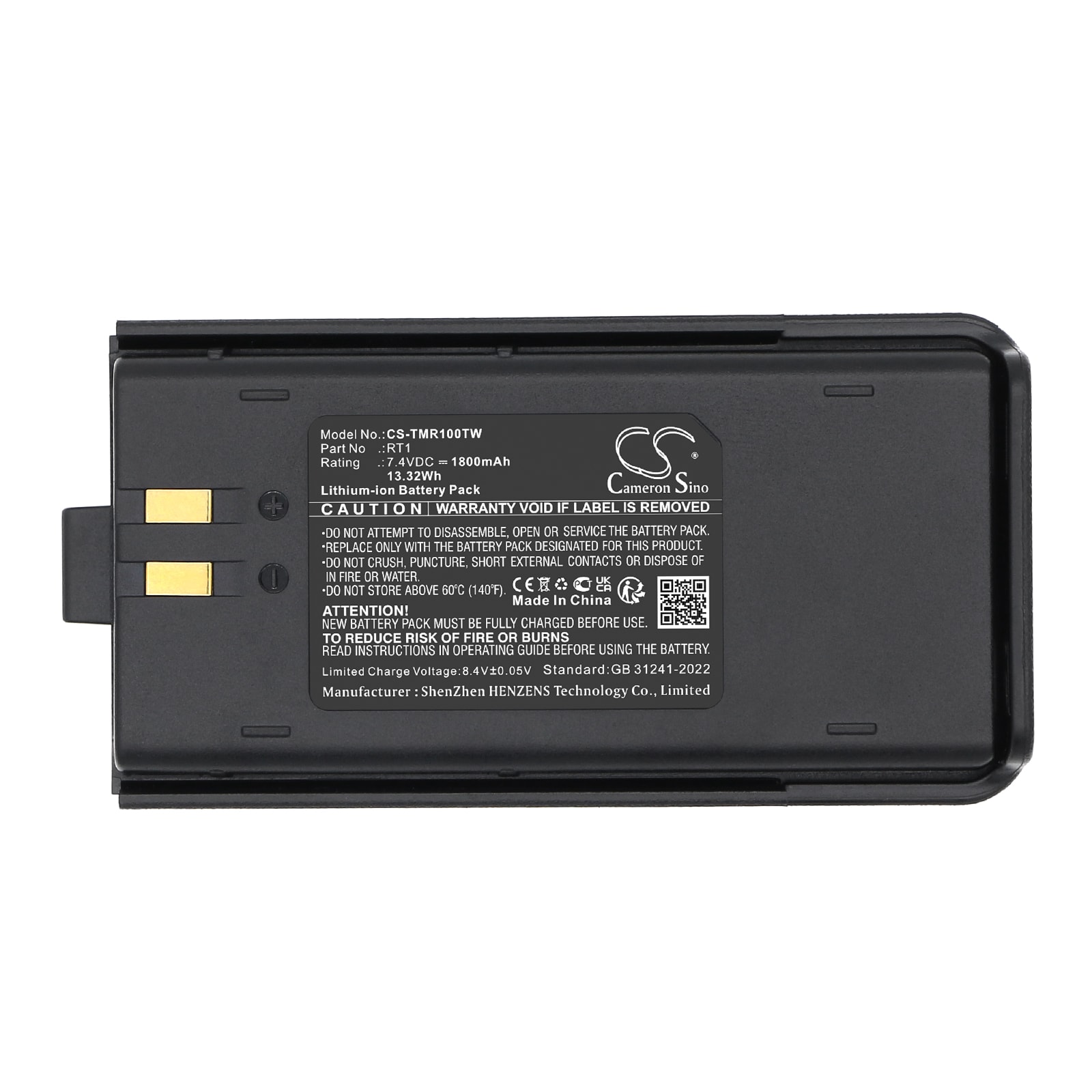 Batteri for Toveis-radio for Tytera TC-3000A
