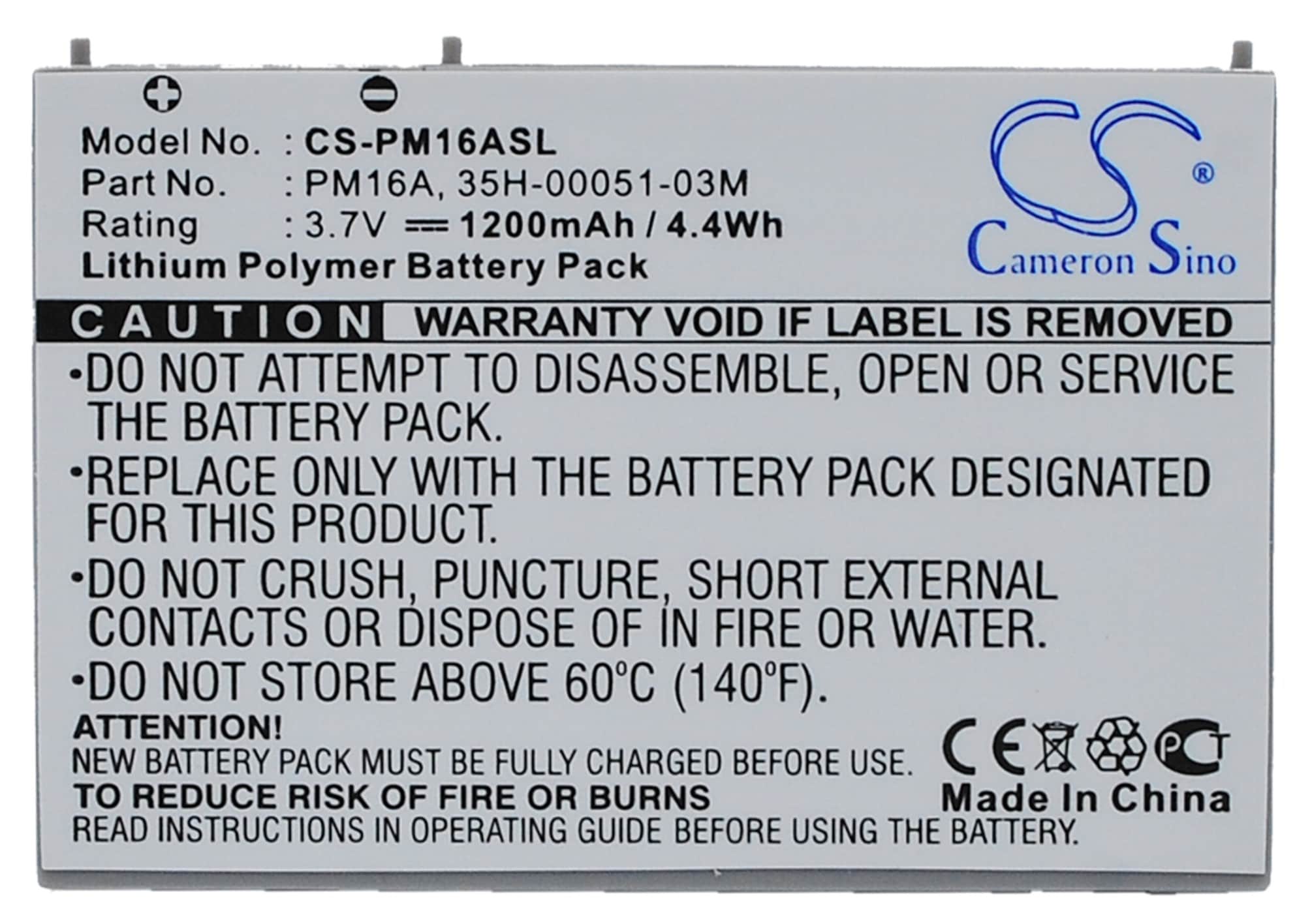 Batteri for SmartPhone, Mobil for T-Mobile MDA Compact, MDA Compact II