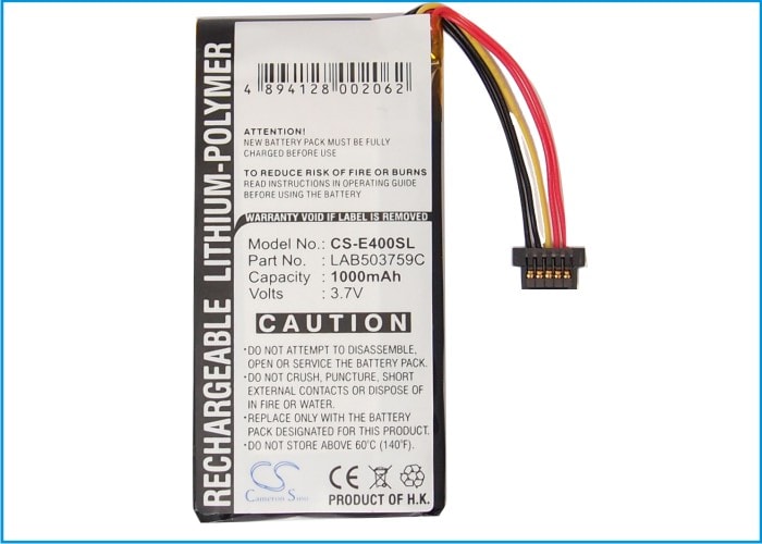 Batteri for Pocket PC, PDA for Toshiba E400, E410