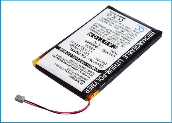 Batteri til mediespiller for Sony NW-HD1 MP3-spiller