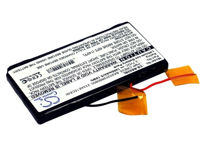 Mediespillerbatteri for Creative Labs Nomad Jukebox Zen, DAP-HDD004