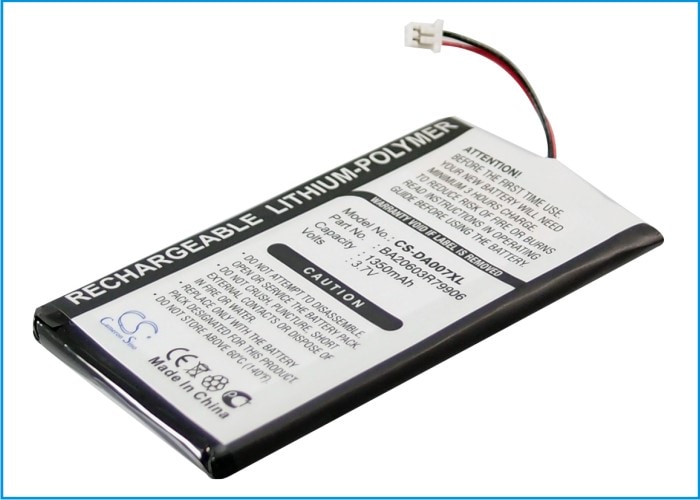 Mediespillerbatteri for Creative Zen Neeon, Zen Neeon 2, Zen Neeon DAP-MD0005