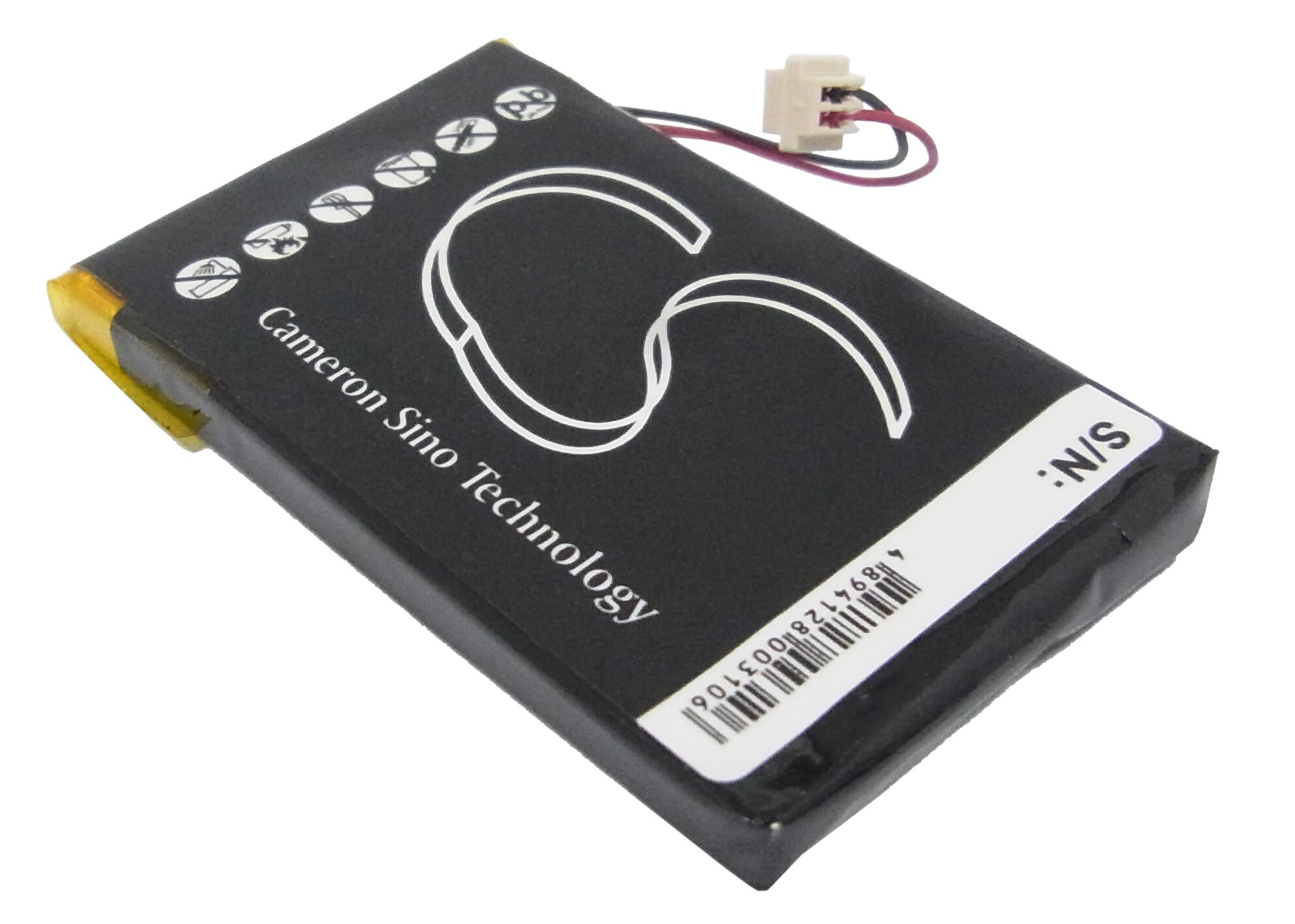 Mediespillerbatteri for iRiver E10, E10CT, HDD Jukebox osv.