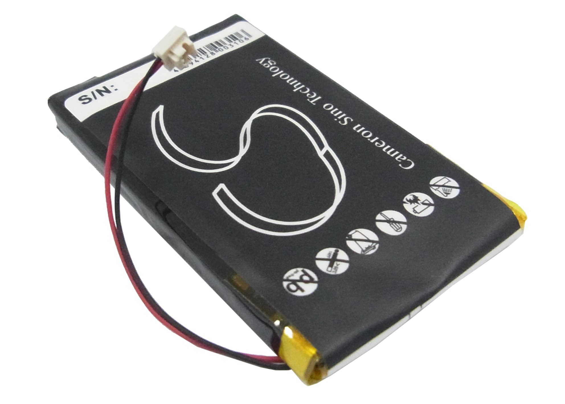 Mediespillerbatteri for iRiver E10, E10CT, HDD Jukebox osv.