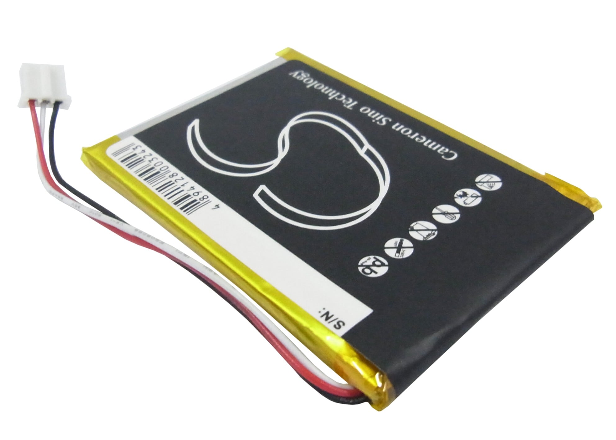 Batteri til mediespiller for Olympus mrobe MR-500i, mrobe MR-5001