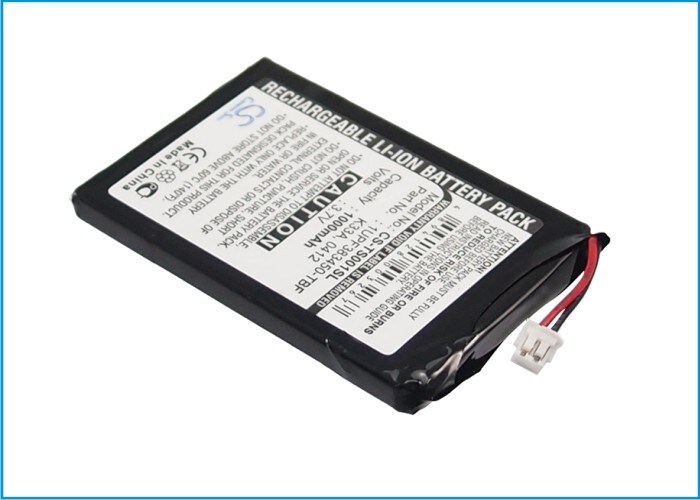 Batteri til mediespiller for Toshiba Gigabeat MES30VW, Gigabeat MES30V og andre.