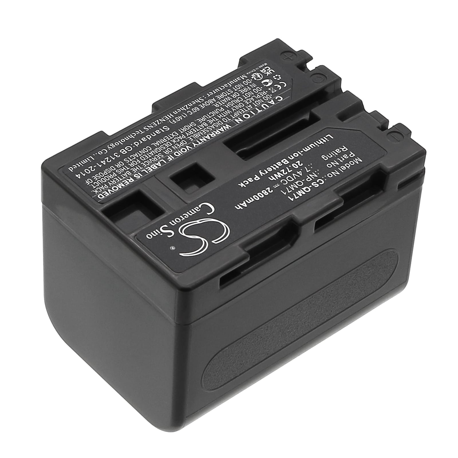 Batteri til kamera for Sony CCD-TRV108, CCD-TRV118, CCD-TRV128 osv.