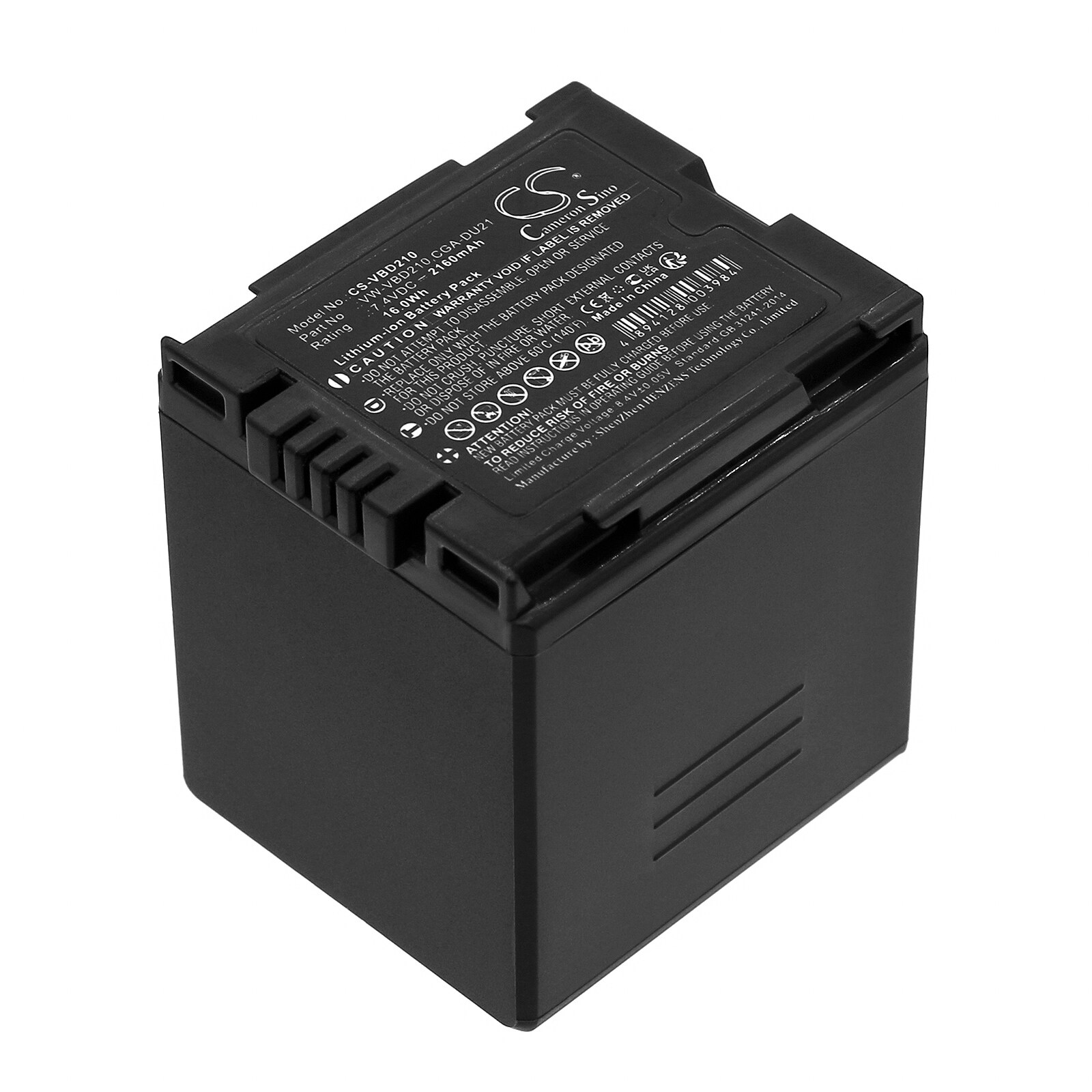 Batteri til kamera for HITACHI DZ-BD70, DZ-BD7H, DZ-BX37E og andre