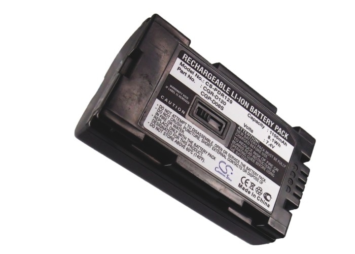 Batteri til kamera for HITACHI DZ-MV200A, DZ-MV200E, DZ-MV208E og andre
