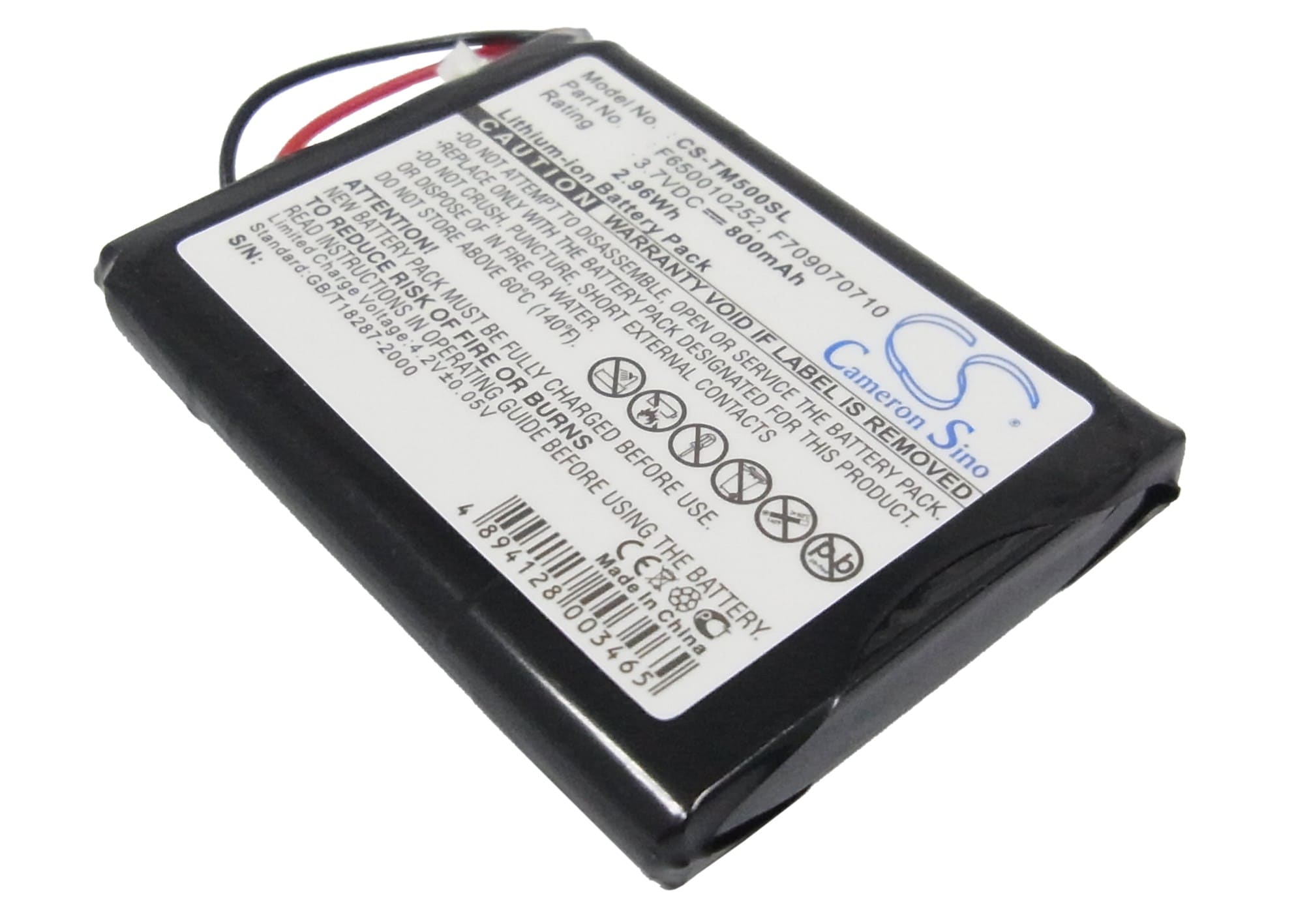 Batteri for Navigator, GPS for TomTom One, One Europe, One Regional osv.