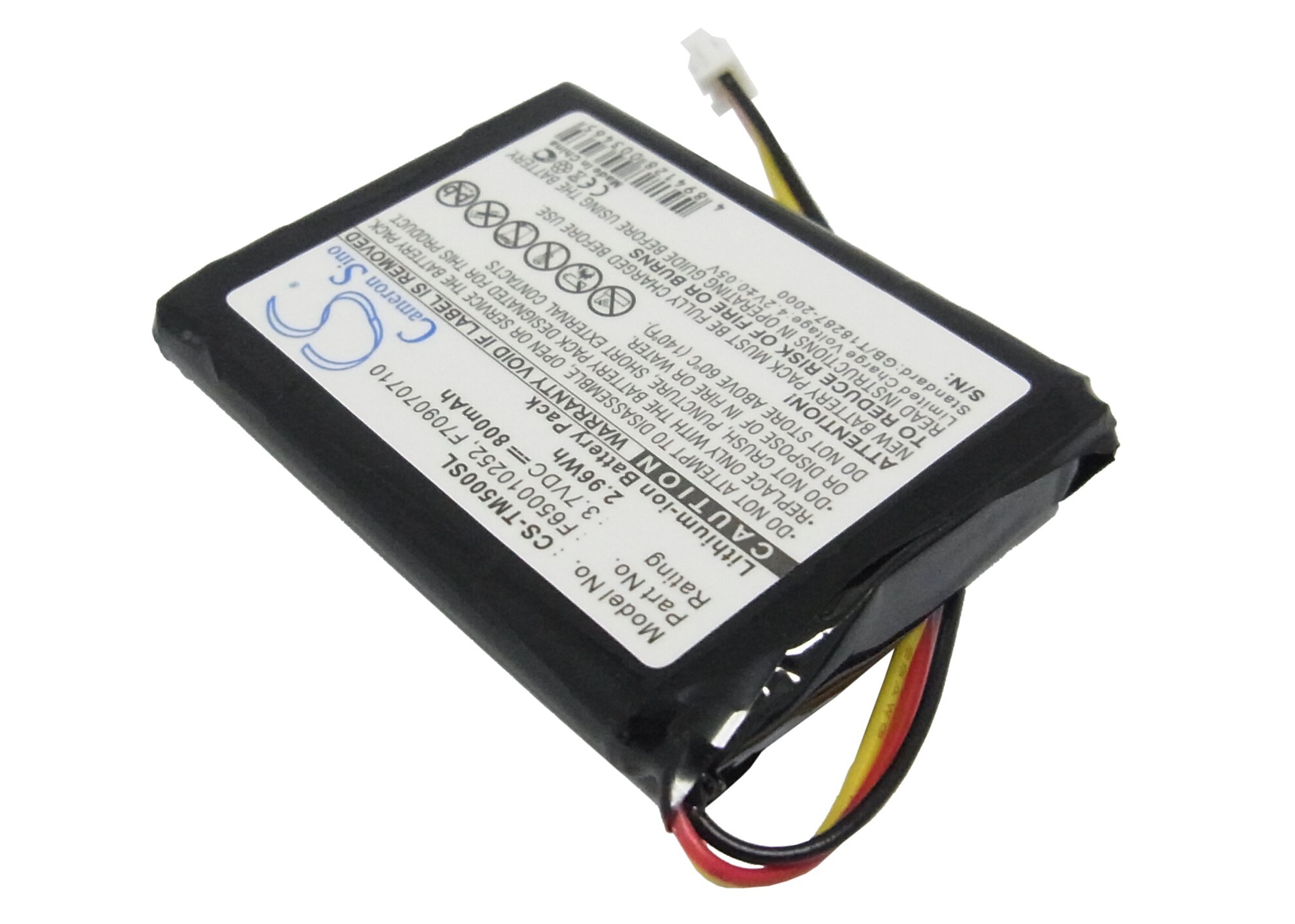 Batteri for Navigator, GPS for TomTom One, One Europe, One Regional osv.