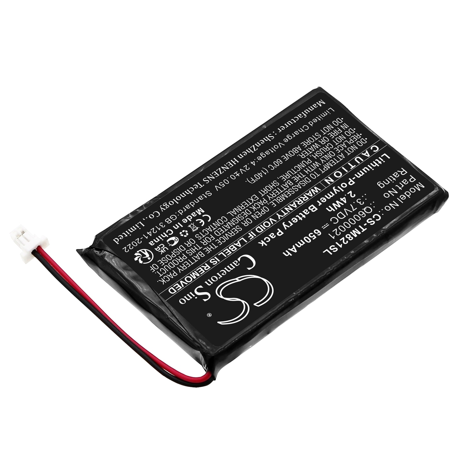 Batteri for Navigator, GPS for TomTom GPS-9821X, GPS-9821X PDA/Håndholdte enheter
