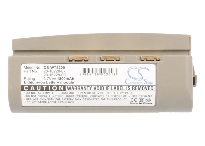 Batteri til strekkodeskanner for Symbol WSS1000, WSS1040, WSS1050 osv.