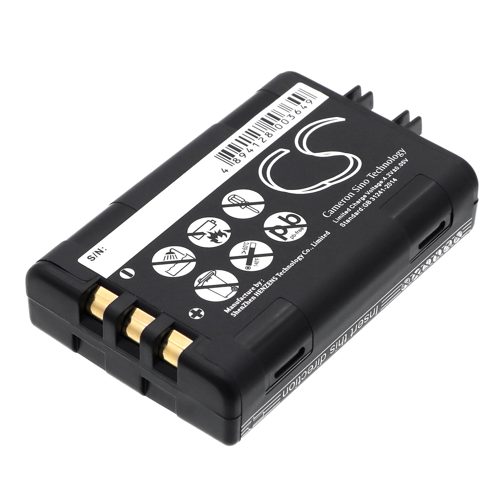 Batteri til strekkodeskanner for Symbol PDT8100, PDT8133, PDT8137 og andre