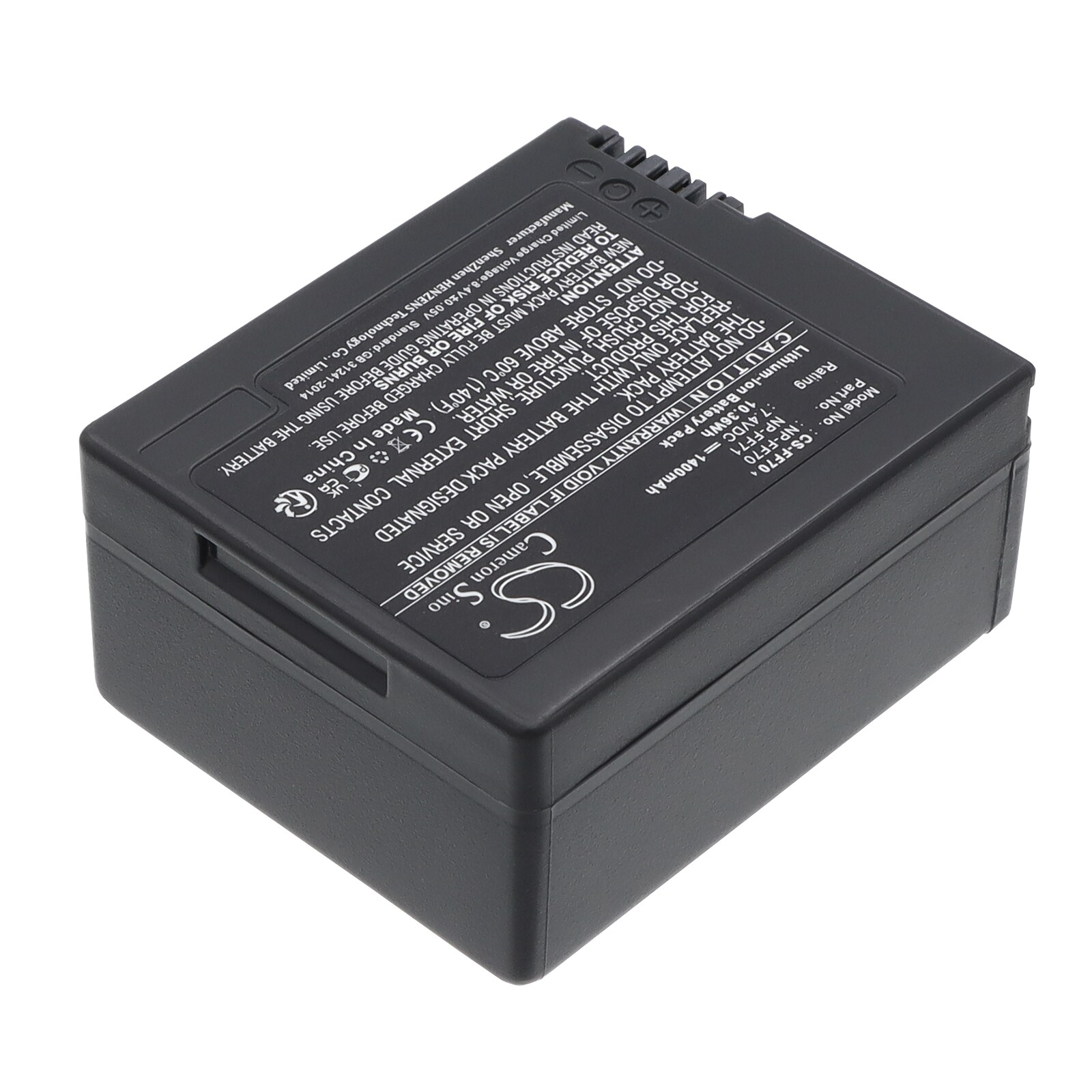 Batteri til kamera for Sony DCR-PC9, DCR-PC120BT, DCR-PC115 og andre.