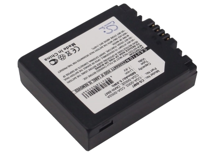 Batteri til kamera for Panasonic Lumix DMC-FZ1, DMC-FZ10, DMC-FZ10EB og andre.