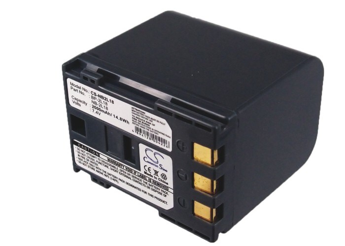 Batteri til kamera for Canon ELURA 40mc, ELURA 50, ELURA 60 osv.