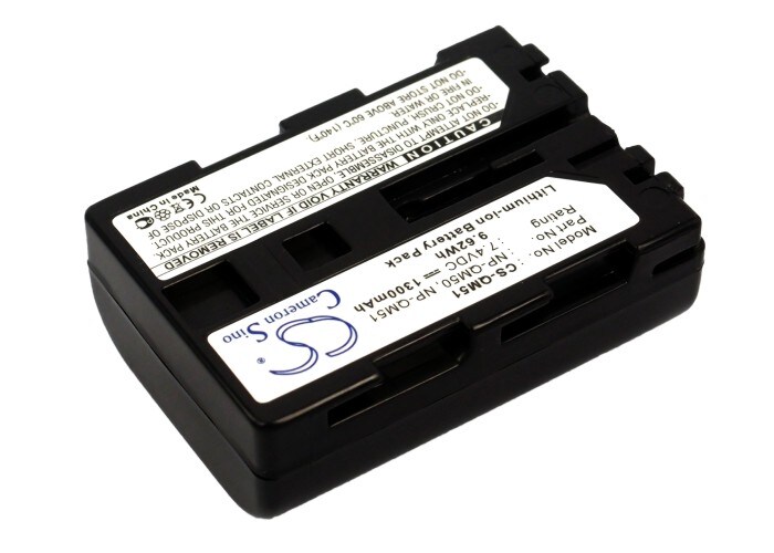 Batteri til kamera for Sony DCR-DVD300, DCR-TRV70, DCR-TRV325 osv.