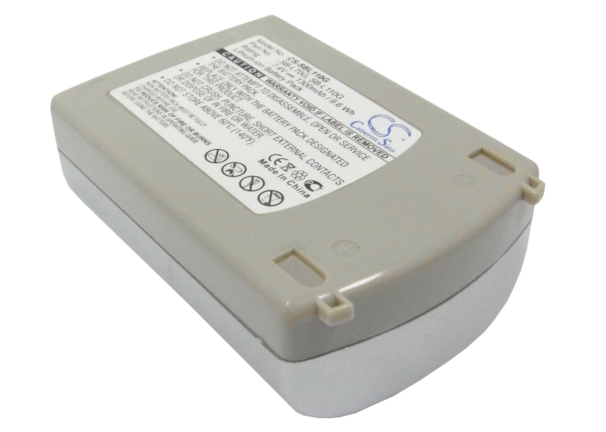 Batteri for kamera for Samsung VM-C5000, VP-D5000, VP-D5000i osv.