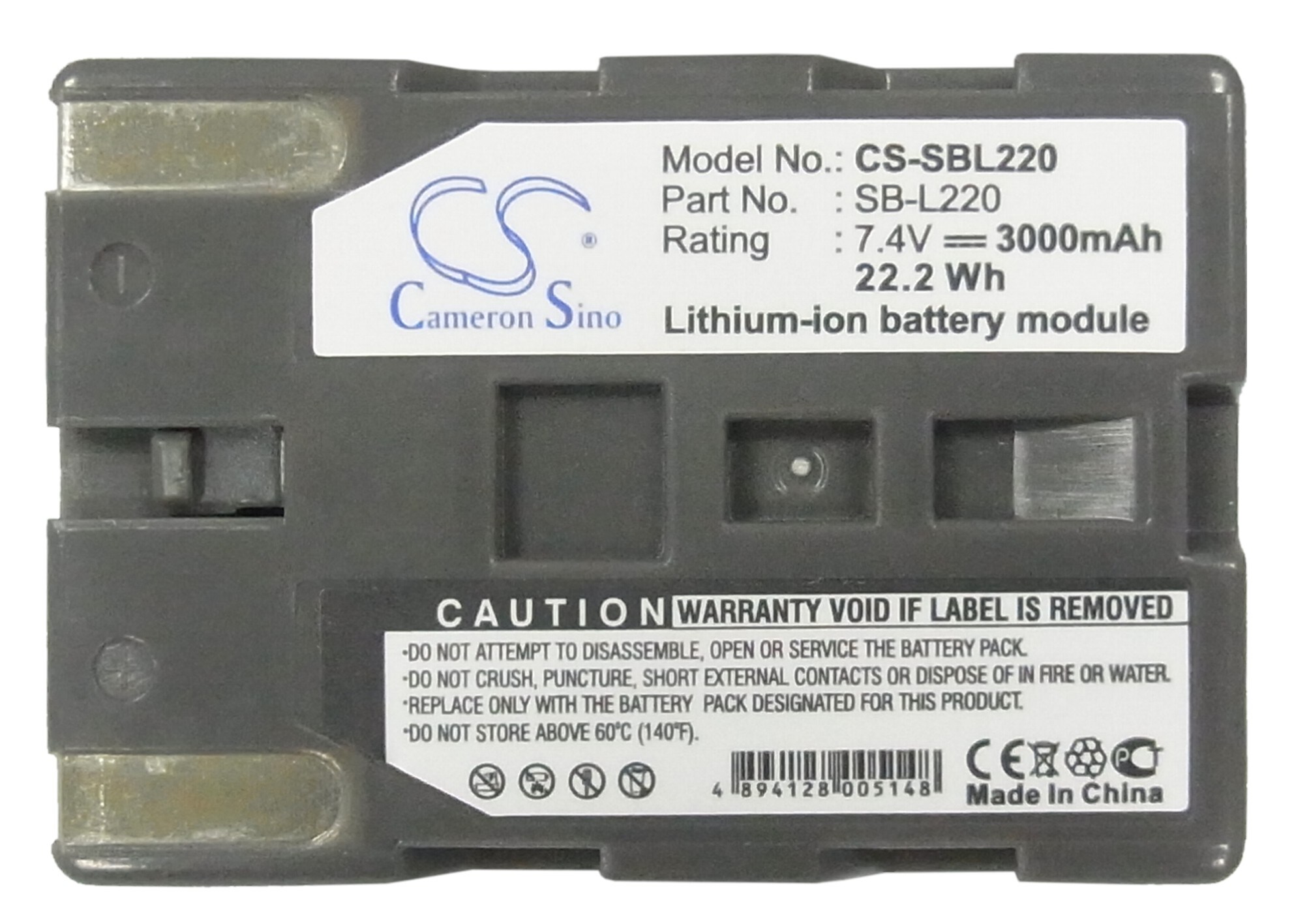 Batteri til kamera for Leaf AFi-II 7, Aptus 22, Aptus 65 og andre