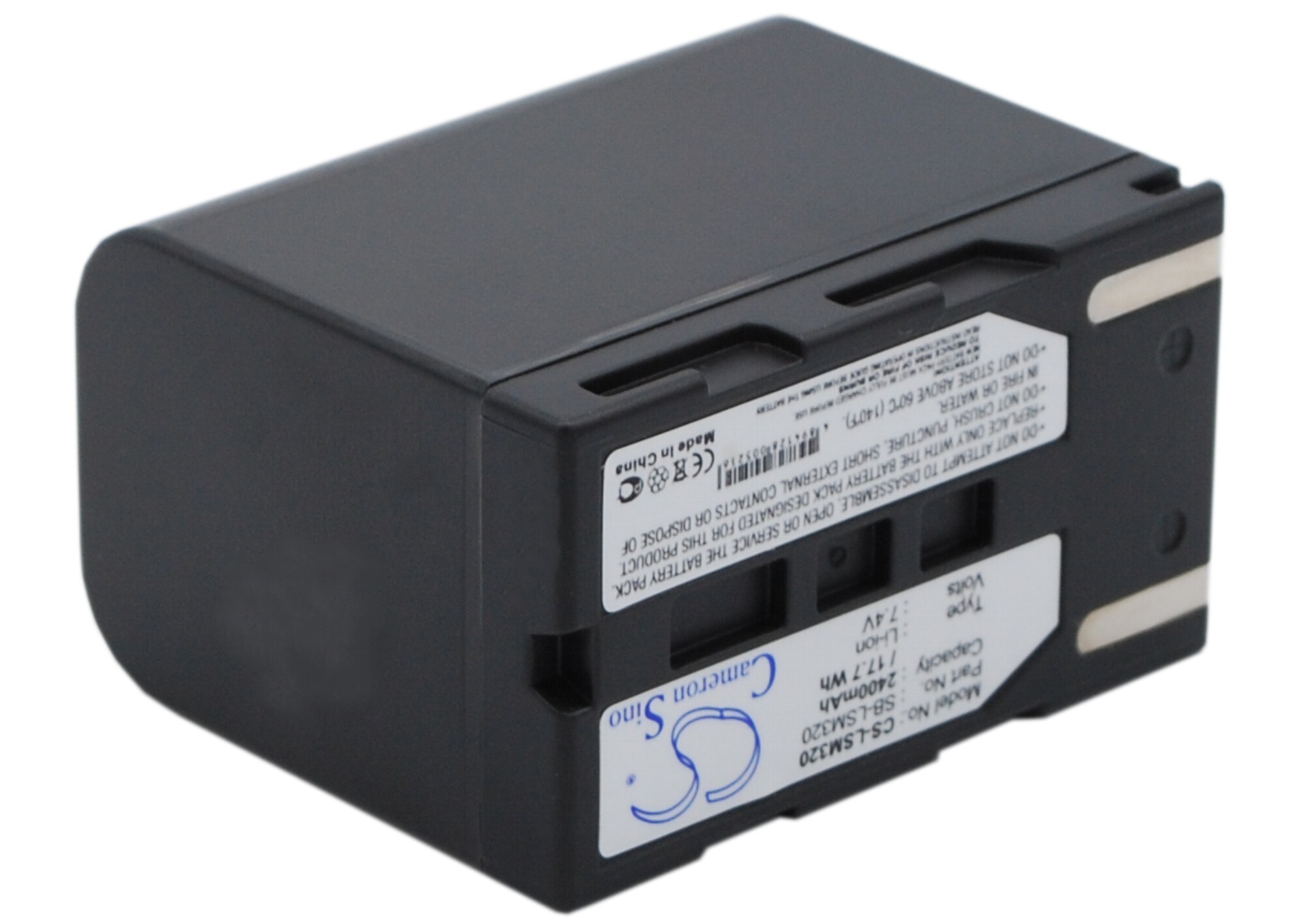Batteri for kamera for Samsung VP-D351i, VP-DC161Wi, VM-DC560K osv.