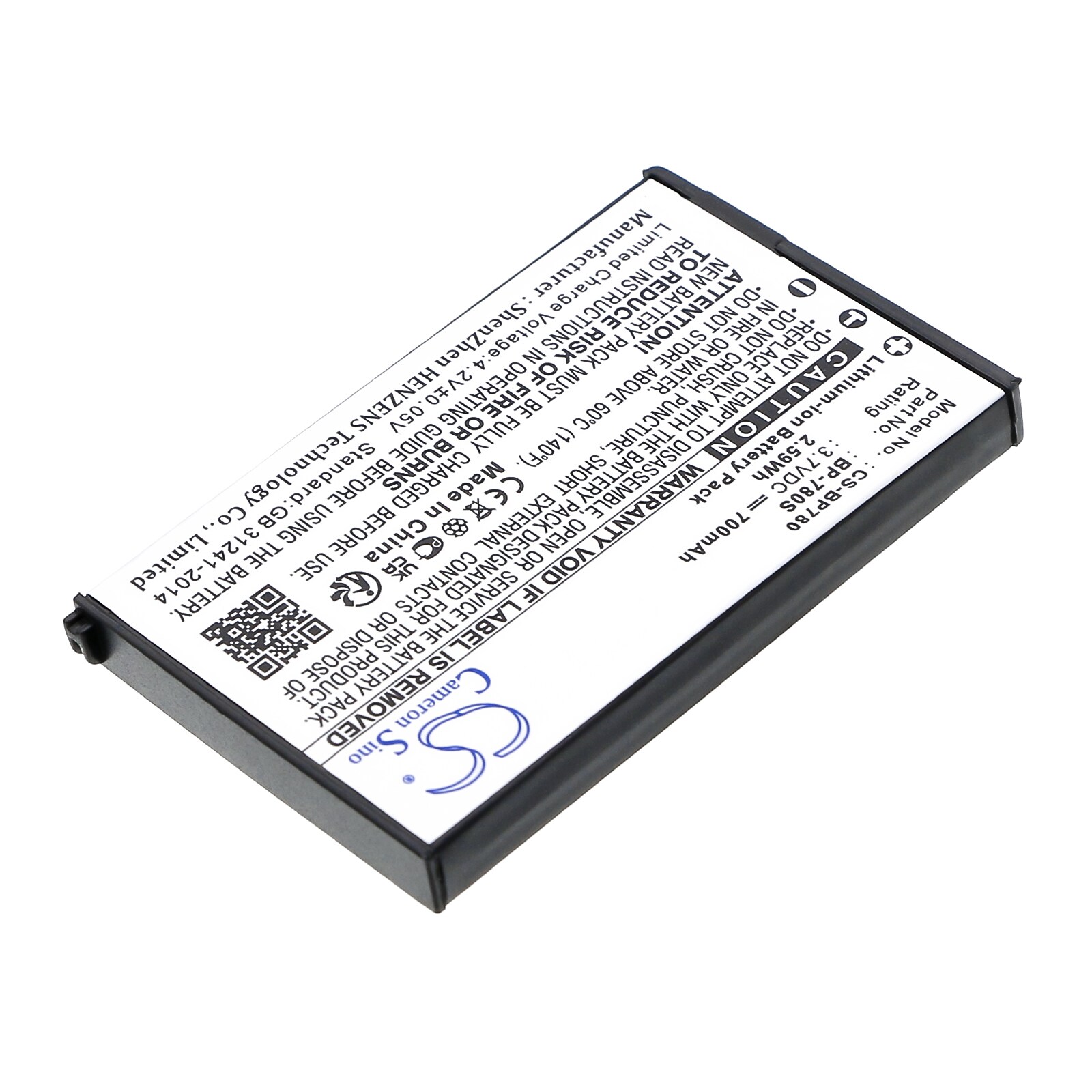 Batteri til kamera for Kyocera CONTAX SL300RT, Finecam SL300R, Finecam SL400R