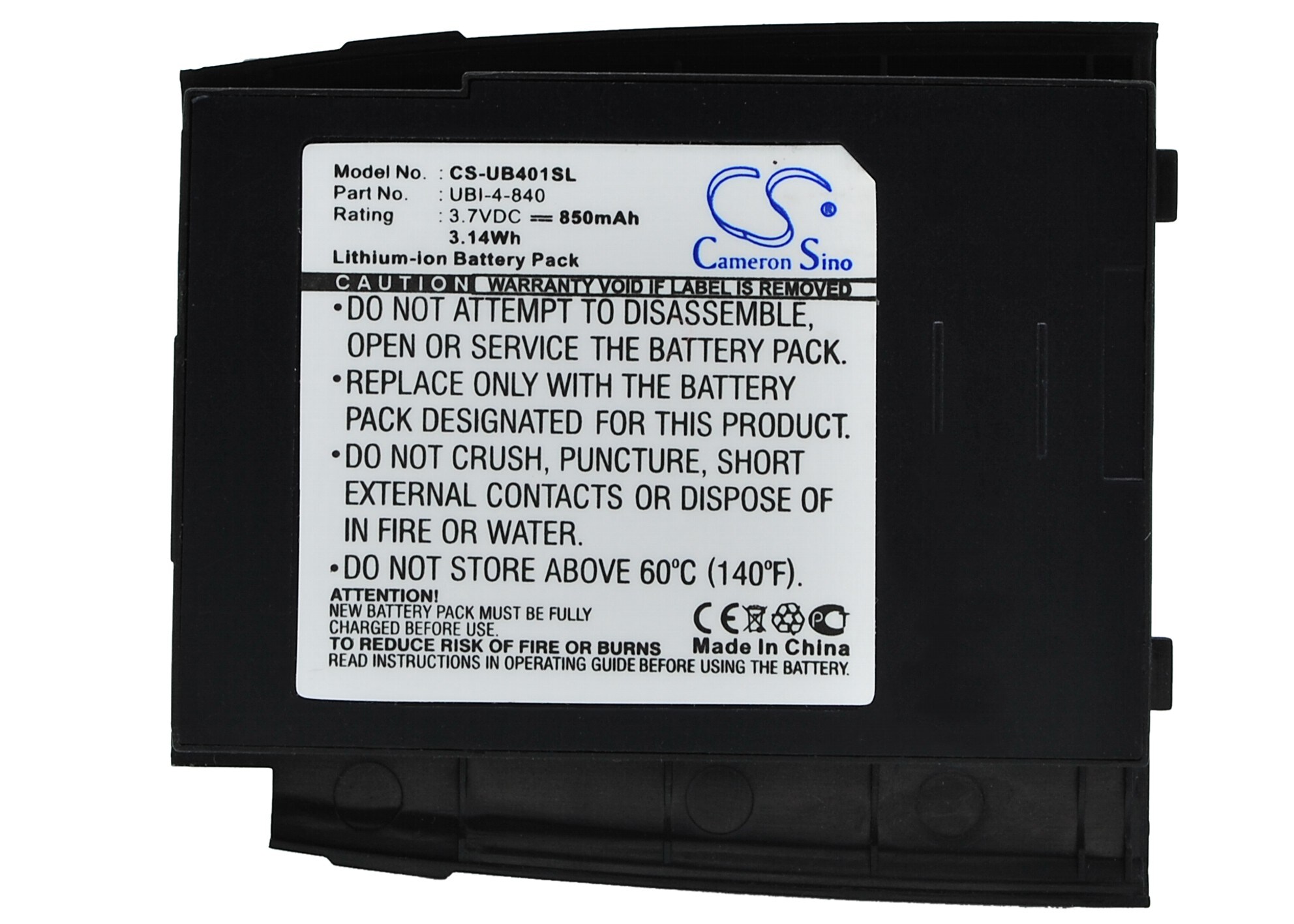 Batteri for SmartPhone, Mobil for UBiQUiO 401