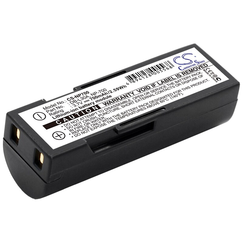 Batteri til kamera for PENTAX Optio Z10