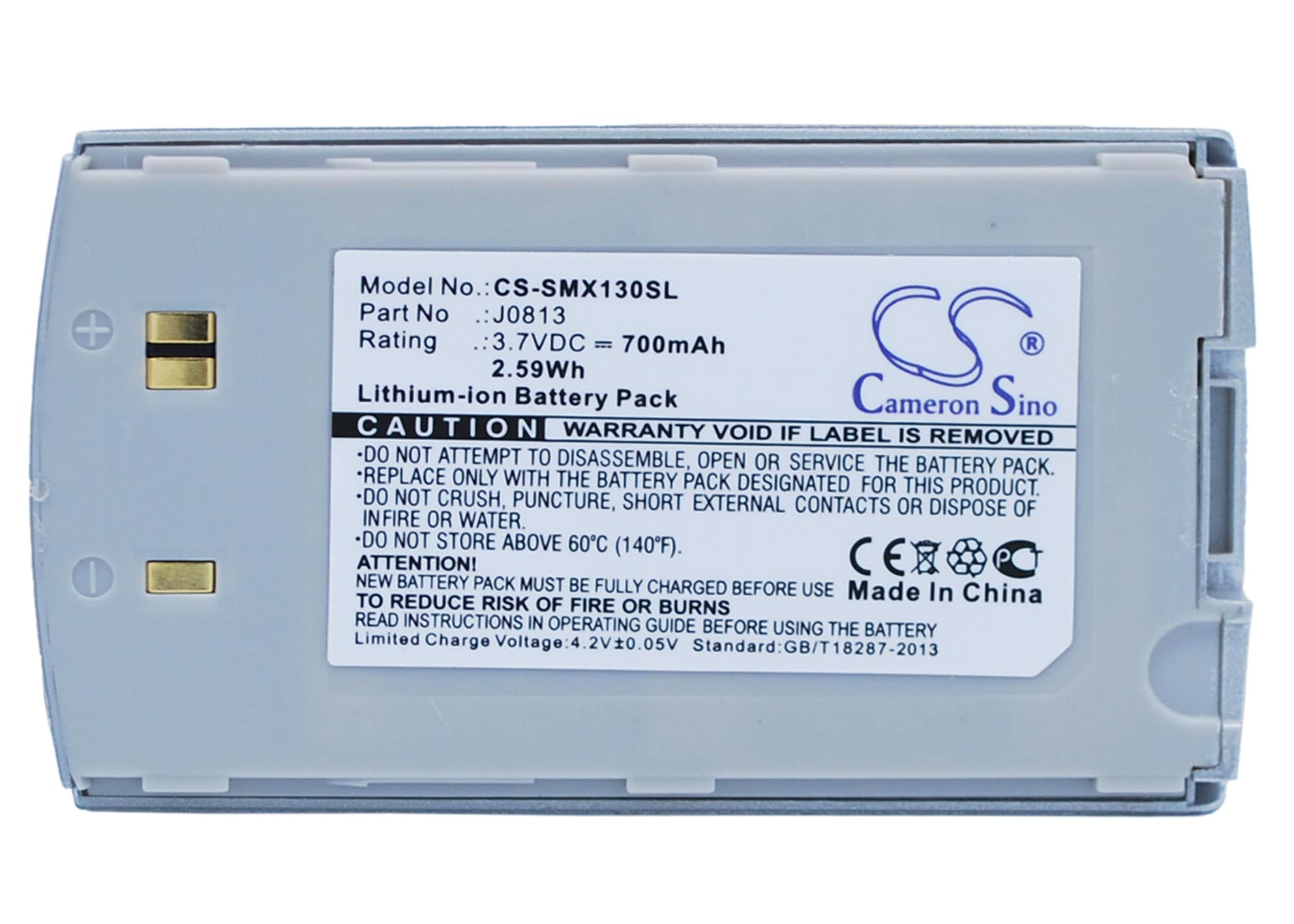 Batteri for SmartPhone, Mobil for Samsung SCH-X120, SCH-X130, SGH-X120 og andre.