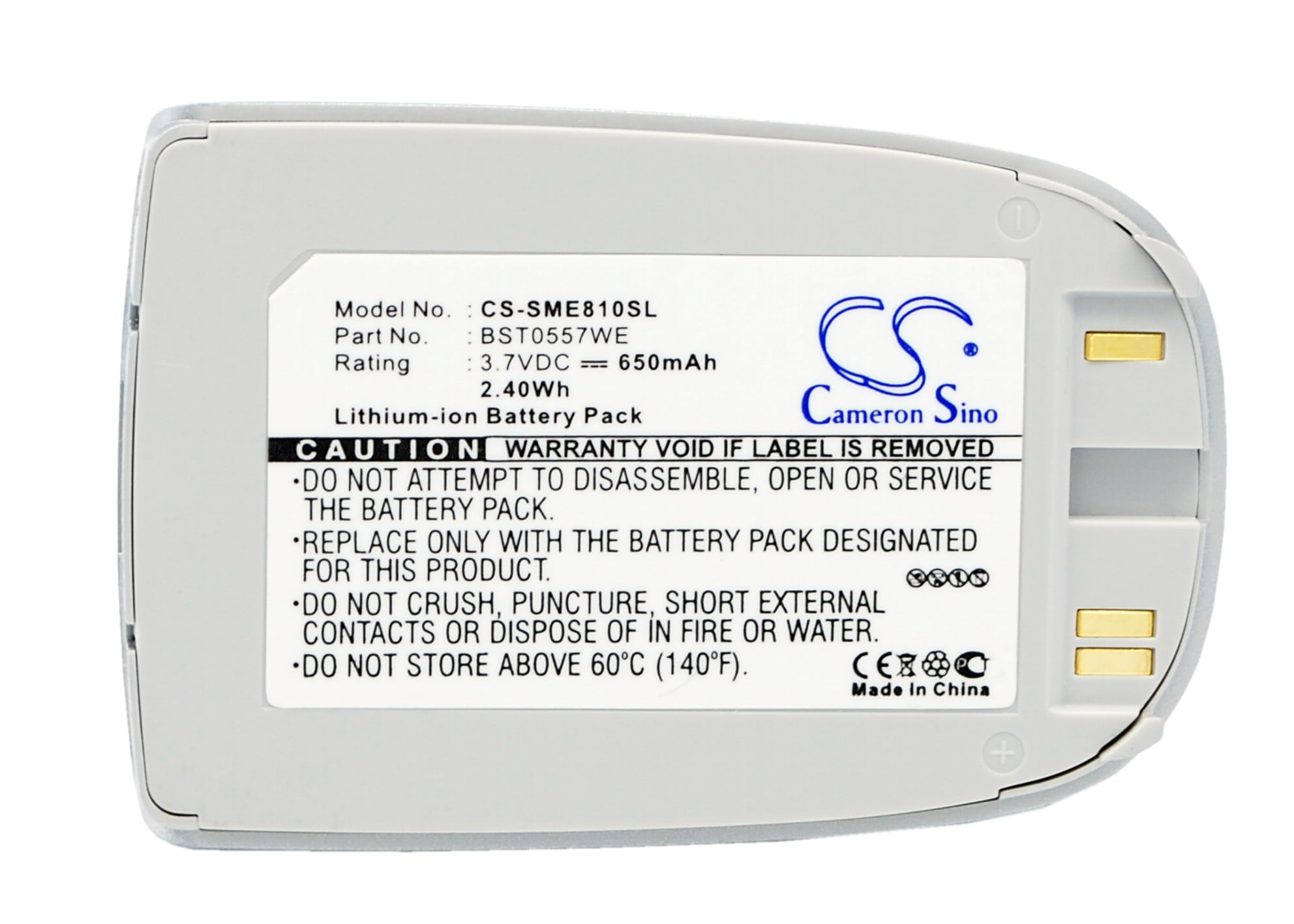 Batteri for SmartPhone, Mobil for Samsung SGH-E810, SGH-E815, SGH-E818