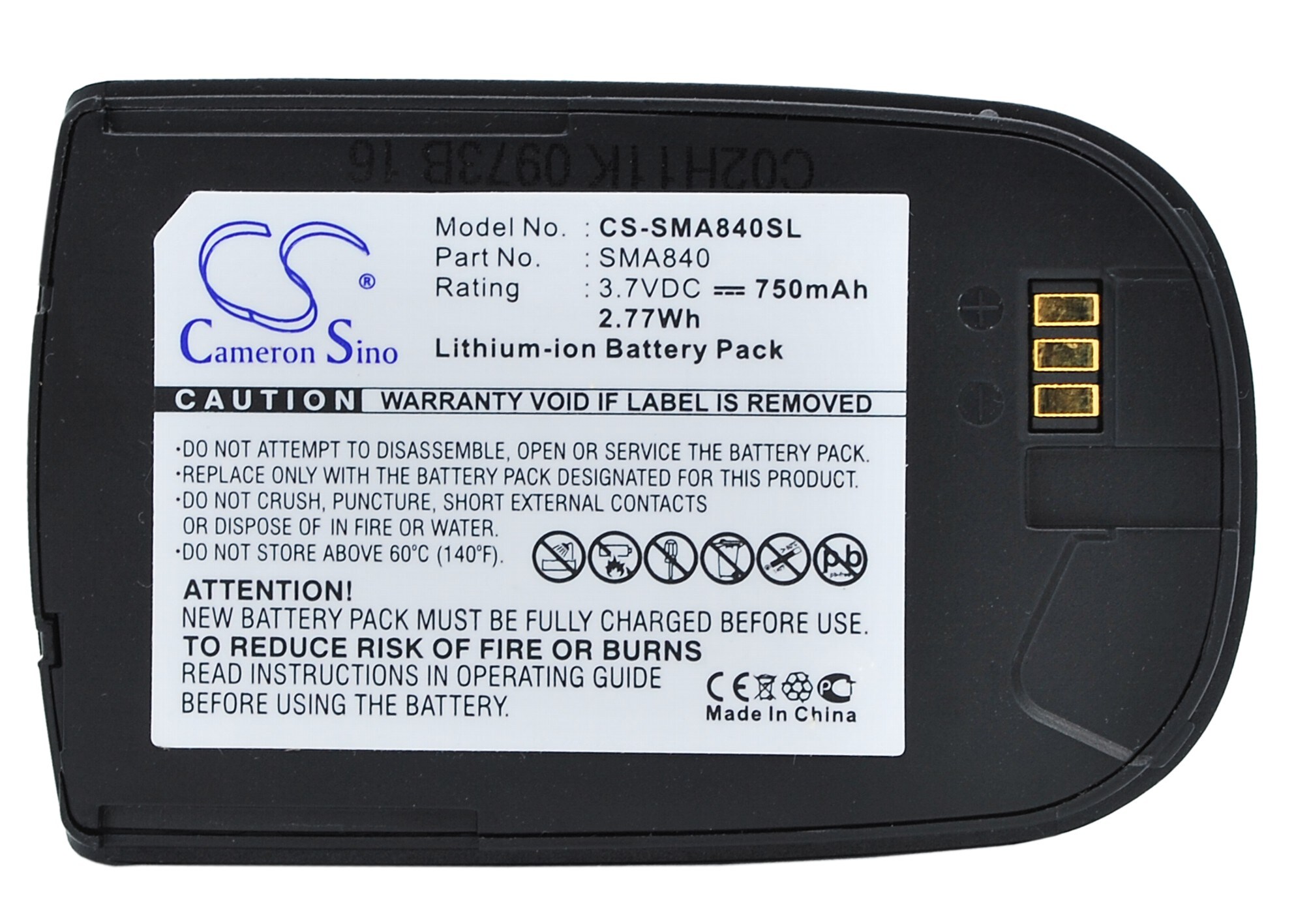 Batteri for SmartPhone, Mobil for Samsung SPH-A820, SPH-A840, PM-A840