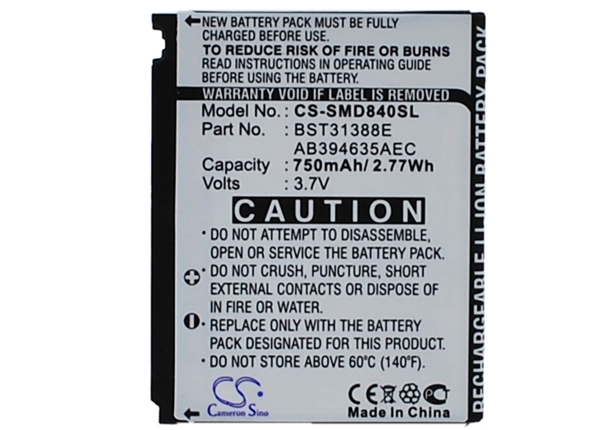 Batteri for SmartPhone, Mobil for Samsung SGH-D848, SGH-D840, M359
