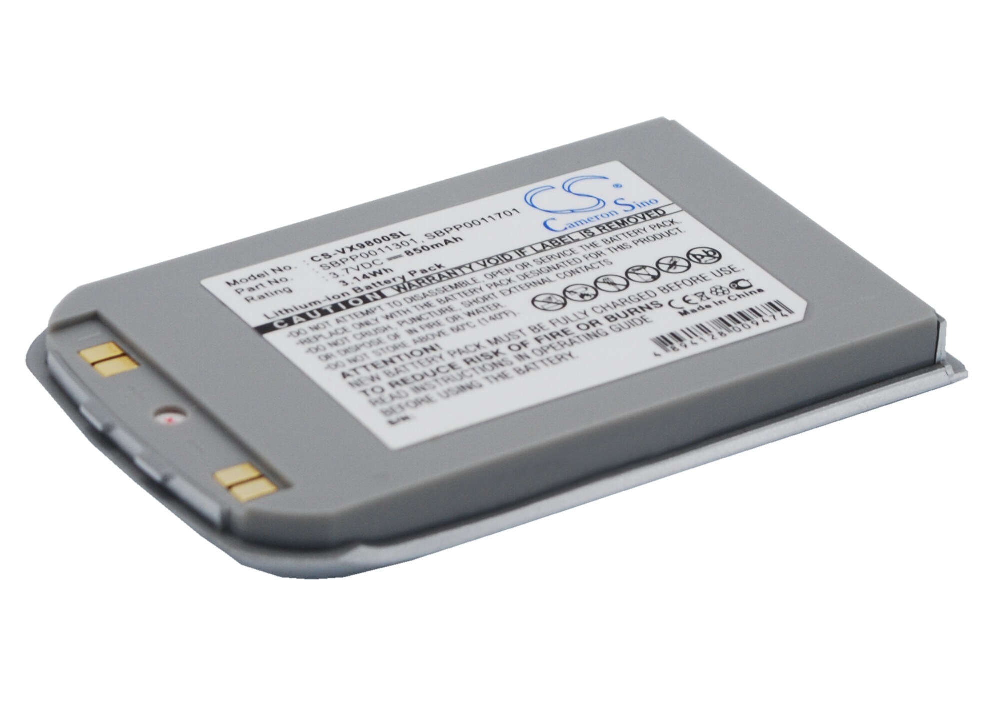 Batteri for SmartPhone, Mobil for LG VX9800, VX-9800, V