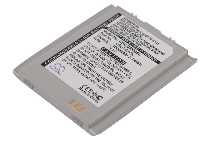 Batteri for SmartPhone, Mobil for LG U8500, U880, U8880 og andre.