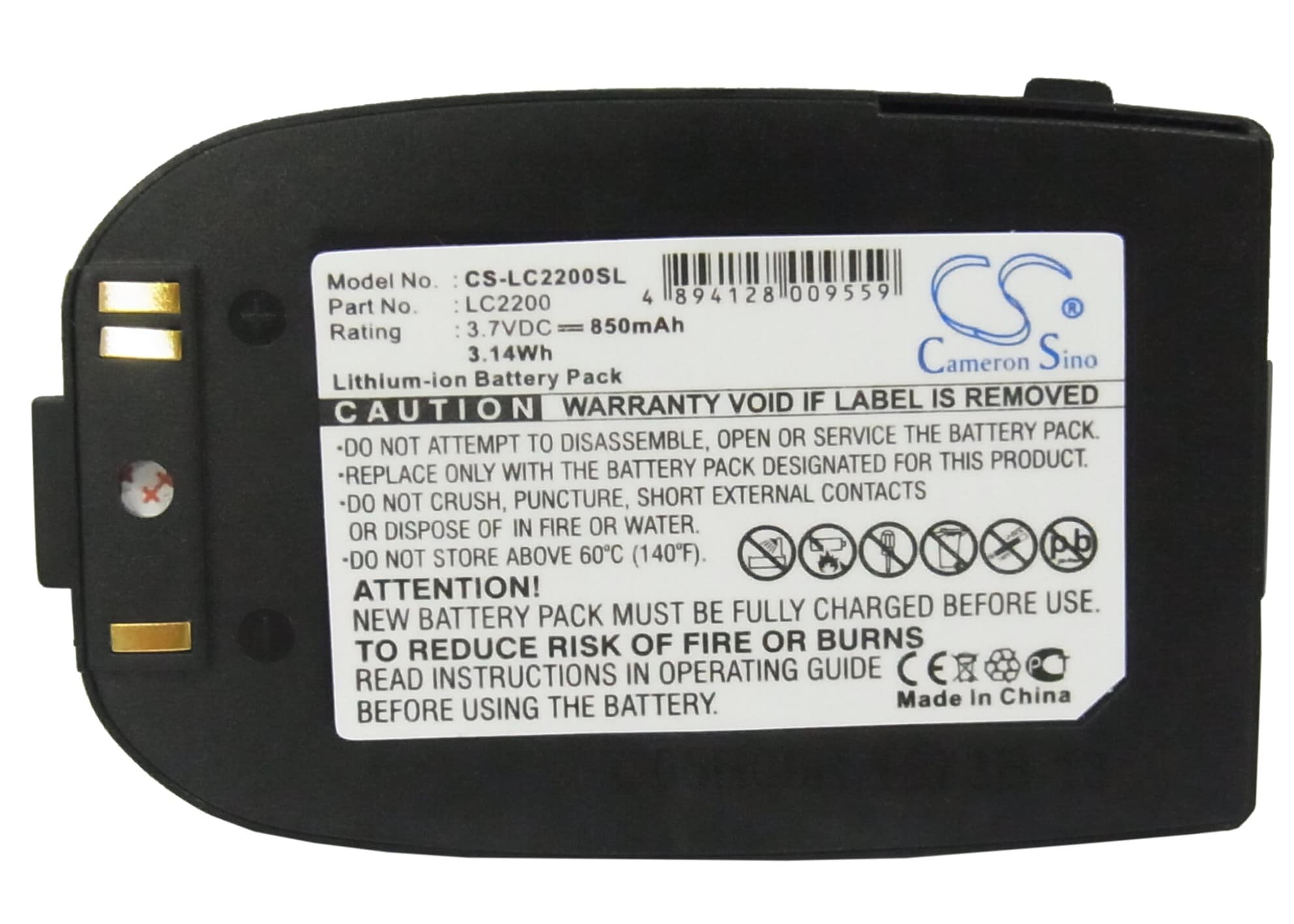 Batteri for SmartPhone, Mobil for LG C2200, C-2200