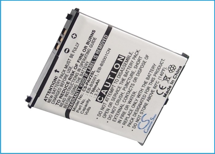 Batteri for SmartPhone, mobil for Panasonic VS2, VS3, VS6 etc.