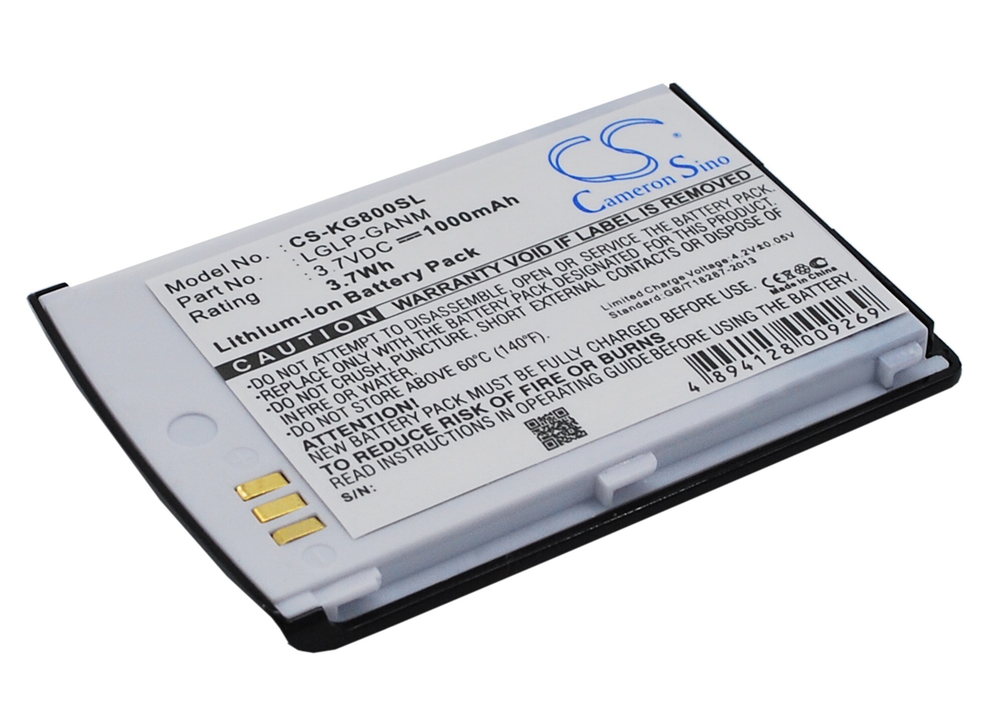 Batteri for SmartPhone, Mobil for LG KG800, KG90, CHOCOLATE og andre.