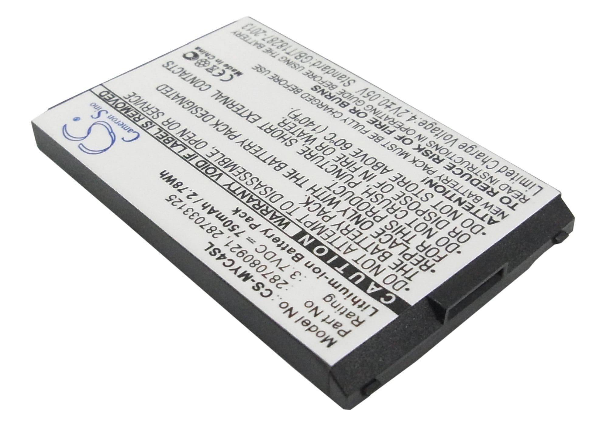 Batteri for SmartPhone, Mobil for Bird S310, V89