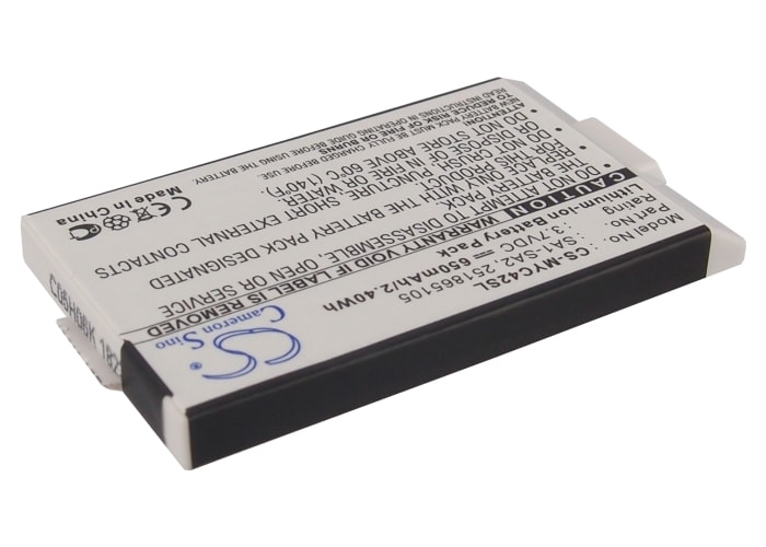 Batteri for SmartPhone, mobil for Sagem MYC4-2, MYC42, MY-C3-2 og andre.