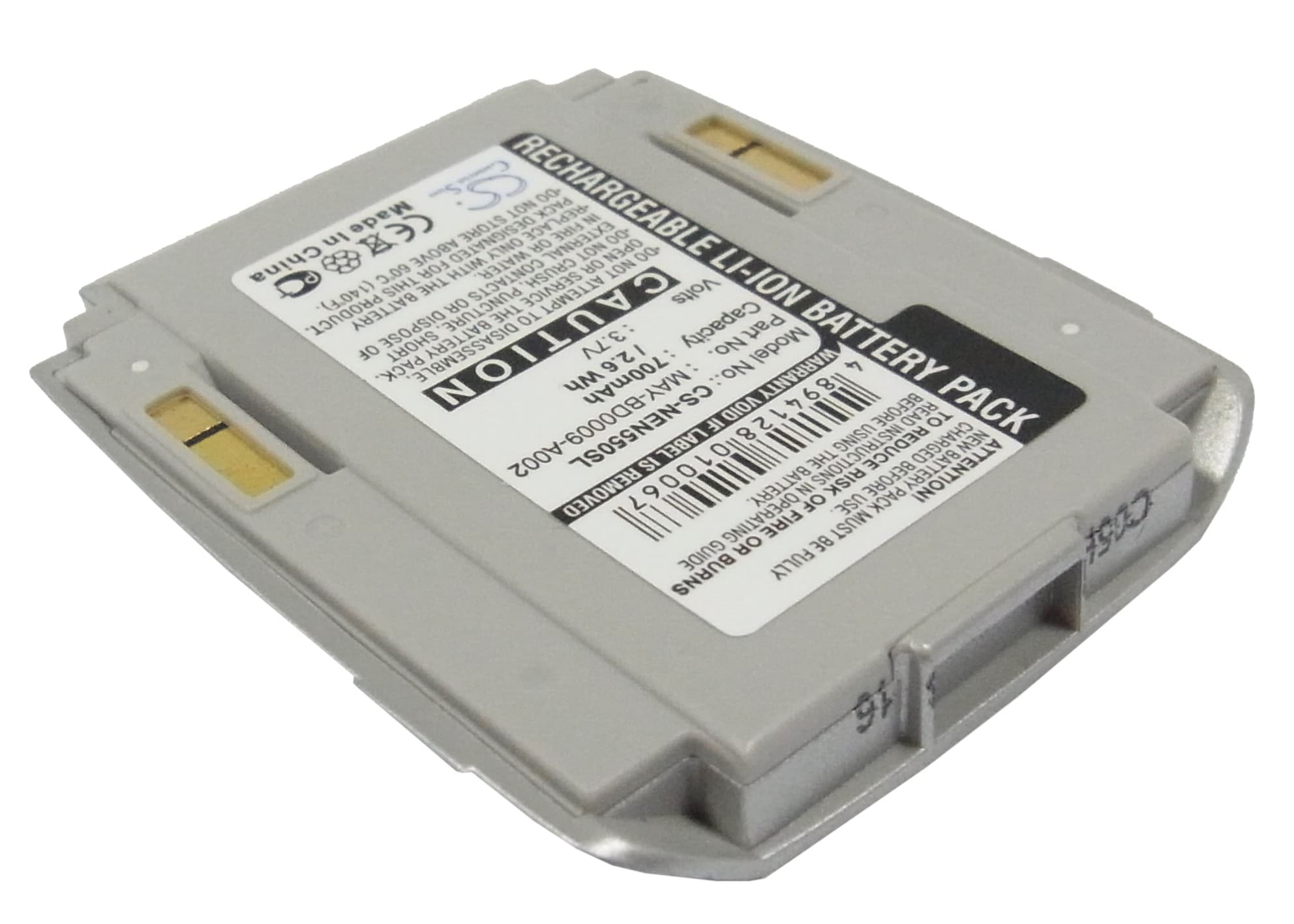 Batteri for SmartPhone, mobil for NEC N8000, N22I, N550 etc.