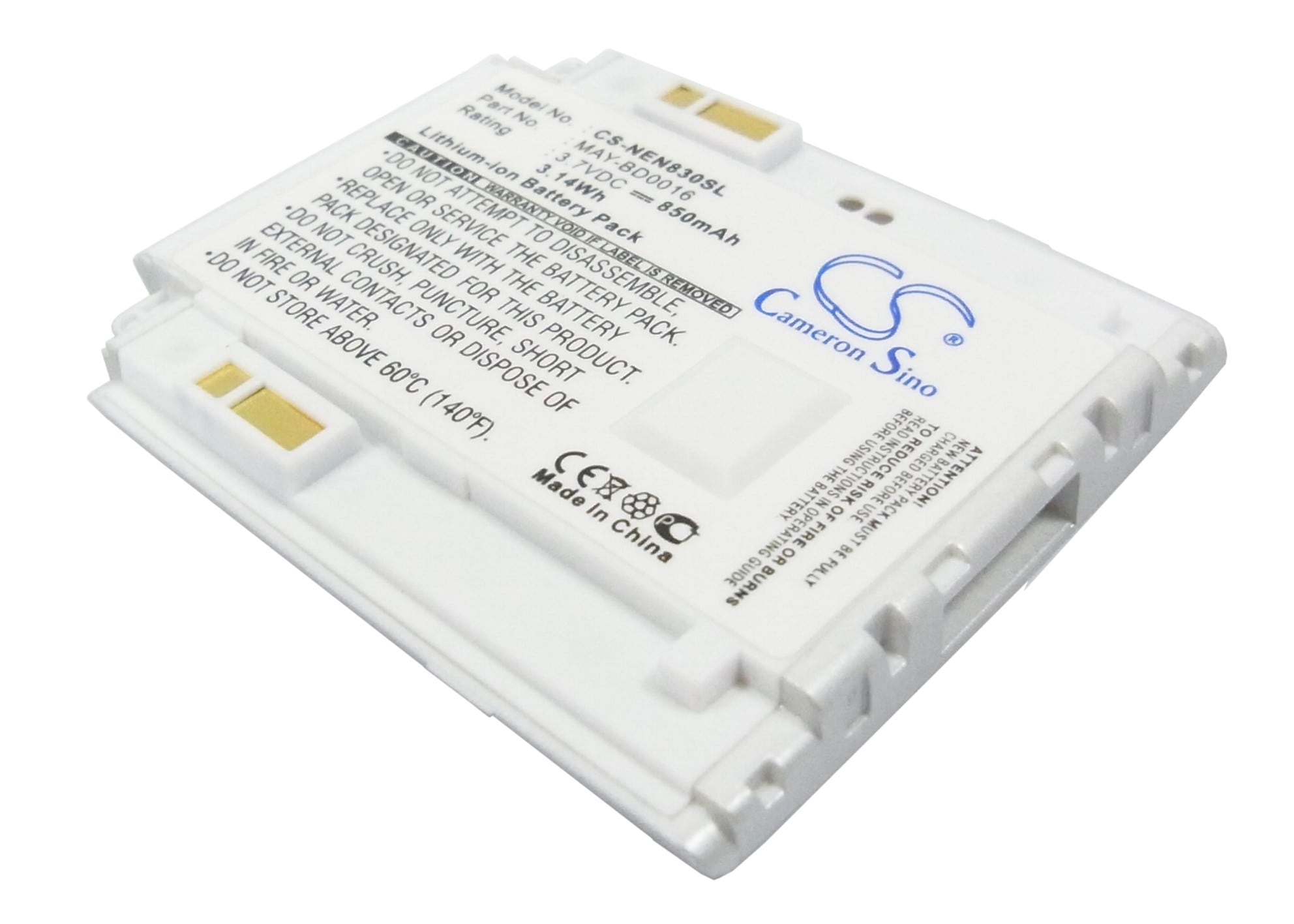 Batteri for SmartPhone, mobil for NEC N400, N400i, N820 etc.