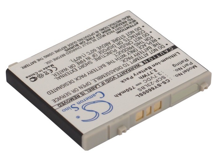 Batteri for SmartPhone, Mobil for Sanyo SCP-6600, KATANA 6600