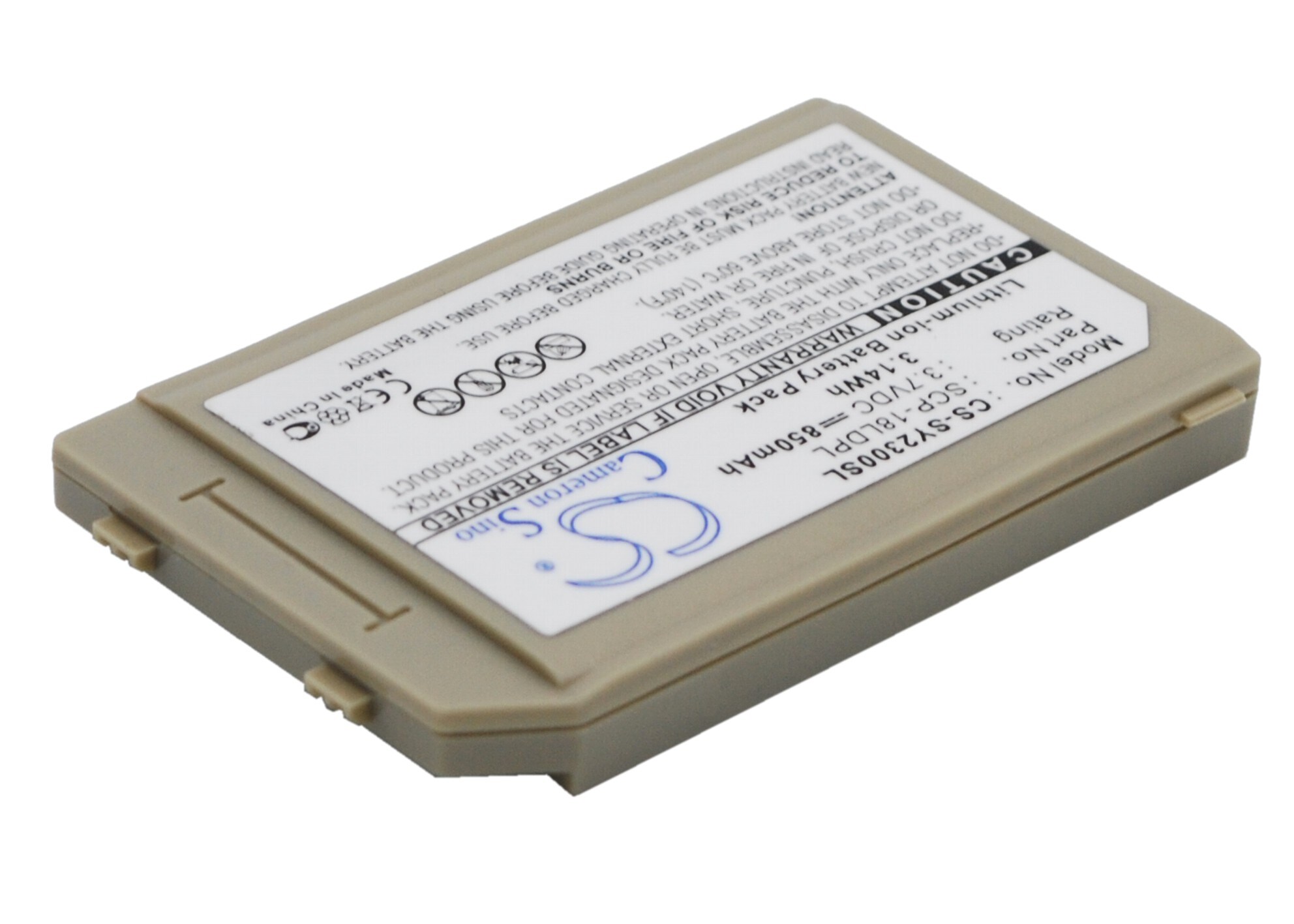 Batteri for SmartPhone, mobil for Sanyo SCP-200, VI-2300, C27 etc.