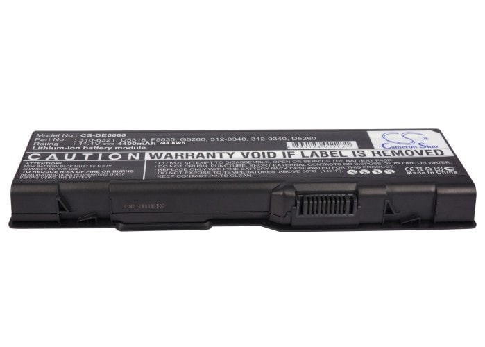 Batteri til bærbar PC for DELL Inspiron 6000, Inspiron 9200, Inspiron 9300 og andre.