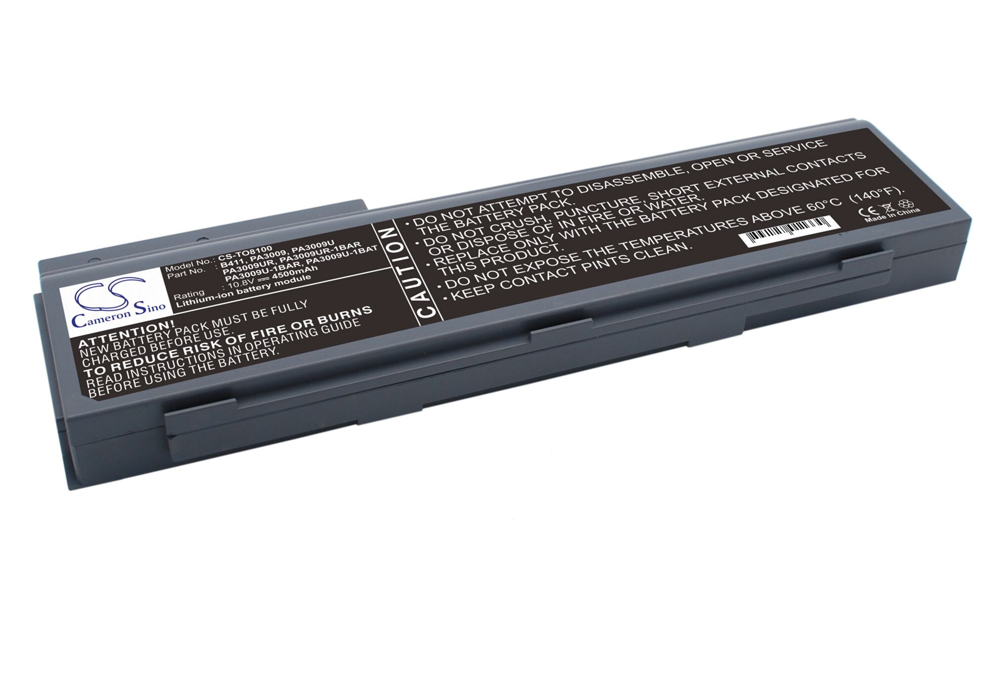 Batteri til bærbar PC for Toshiba Tecra 8100, Tecra 8100A, Tecra 8100B og andre.