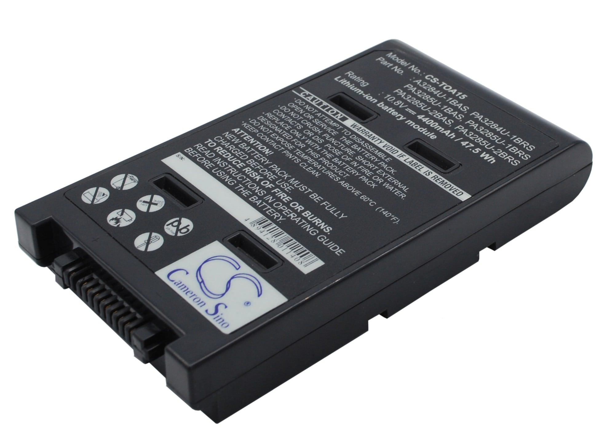 Batteri til bærbar PC for Toshiba Satellite A10-S113 og andre.